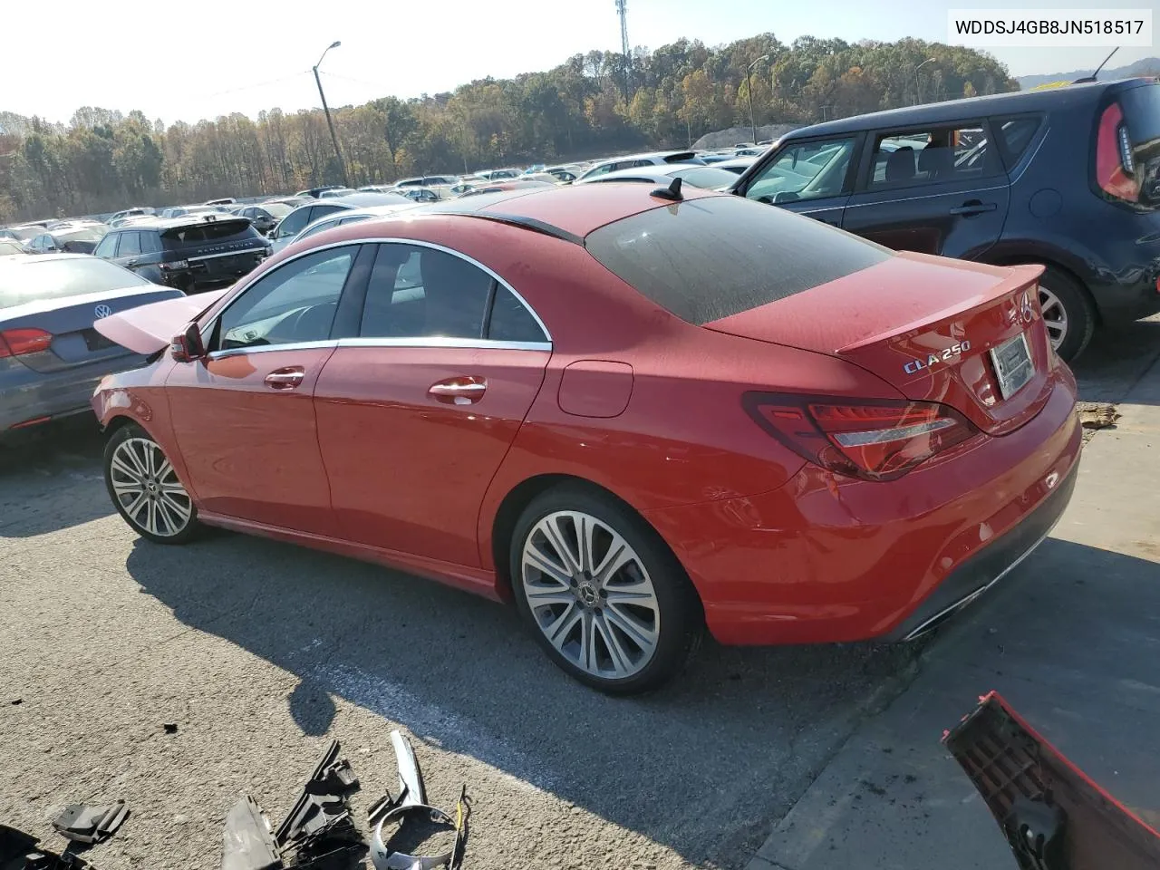 2018 Mercedes-Benz Cla 250 4Matic VIN: WDDSJ4GB8JN518517 Lot: 78179594