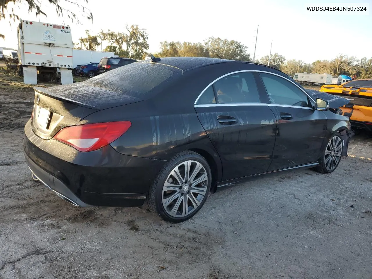 2018 Mercedes-Benz Cla 250 VIN: WDDSJ4EB4JN507324 Lot: 78478734