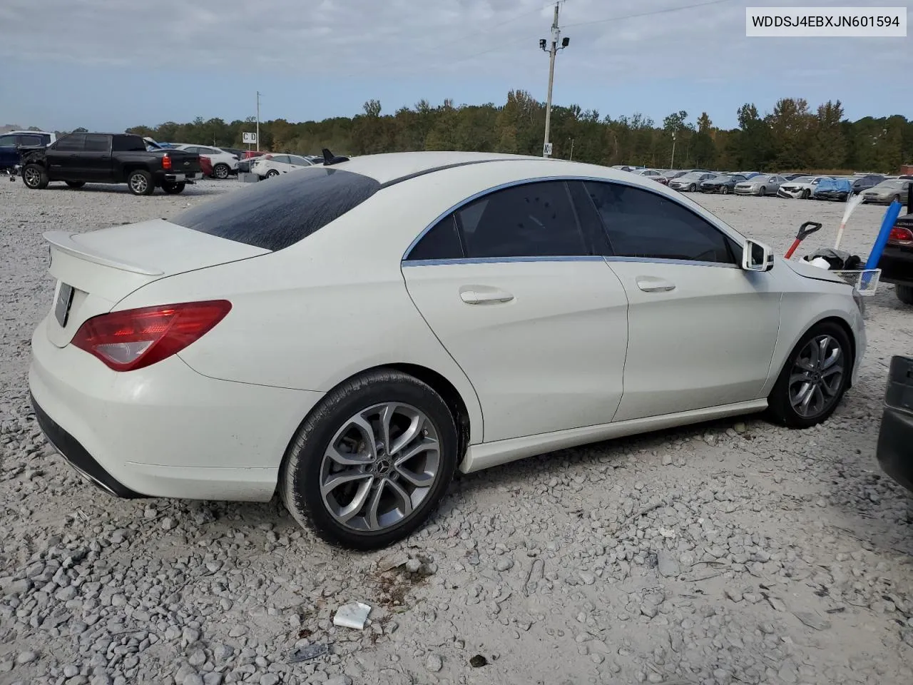 2018 Mercedes-Benz Cla 250 VIN: WDDSJ4EBXJN601594 Lot: 78666854