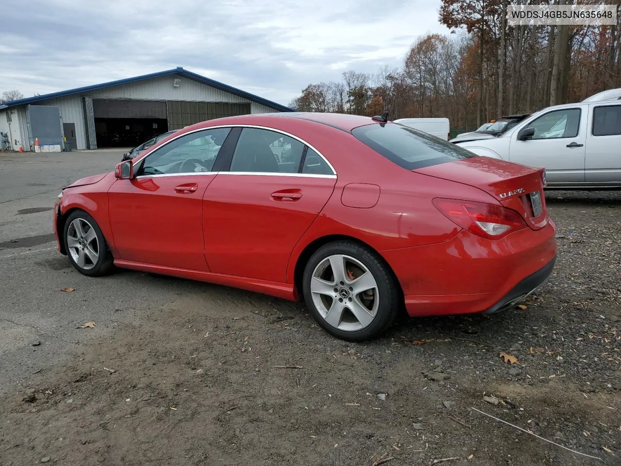 2018 Mercedes-Benz Cla 250 4Matic VIN: WDDSJ4GB5JN635648 Lot: 78828734