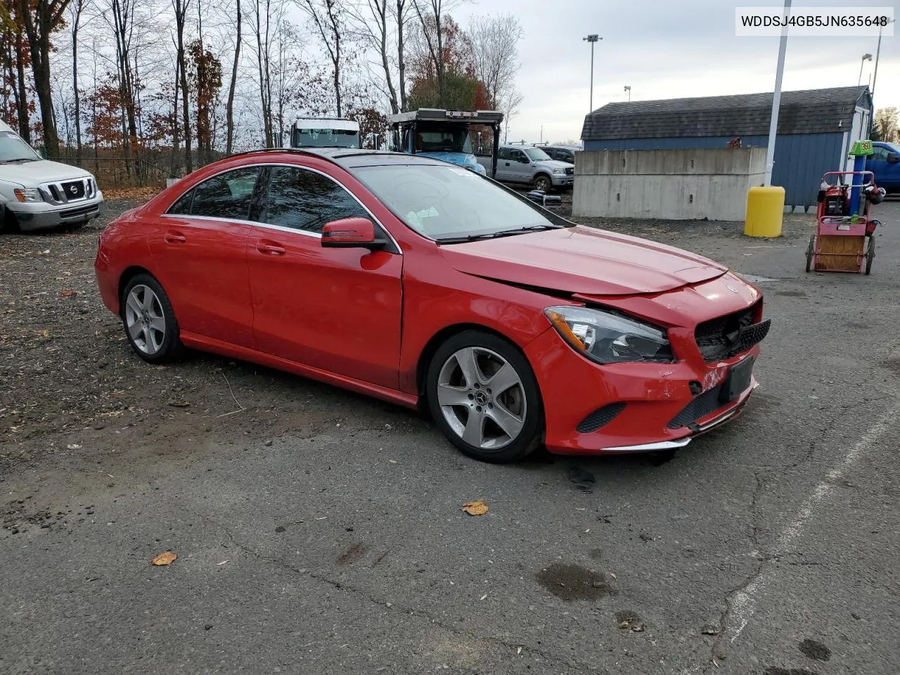 2018 Mercedes-Benz Cla 250 4Matic VIN: WDDSJ4GB5JN635648 Lot: 78828734