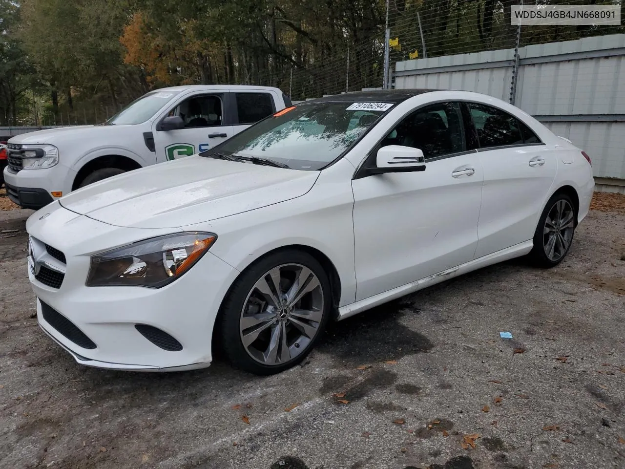 2018 Mercedes-Benz Cla 250 4Matic VIN: WDDSJ4GB4JN668091 Lot: 79106294