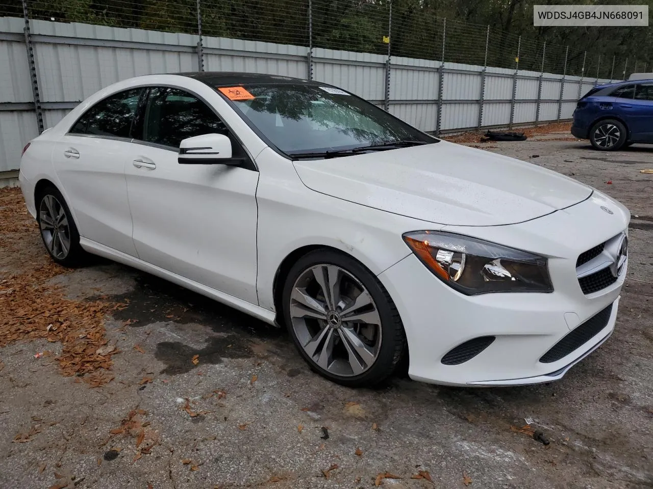 2018 Mercedes-Benz Cla 250 4Matic VIN: WDDSJ4GB4JN668091 Lot: 79106294