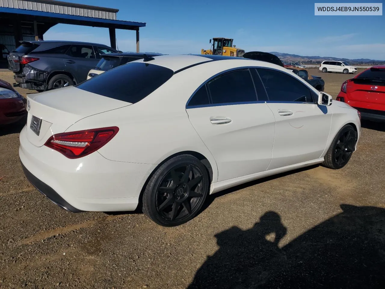 2018 Mercedes-Benz Cla 250 VIN: WDDSJ4EB9JN550539 Lot: 79118934