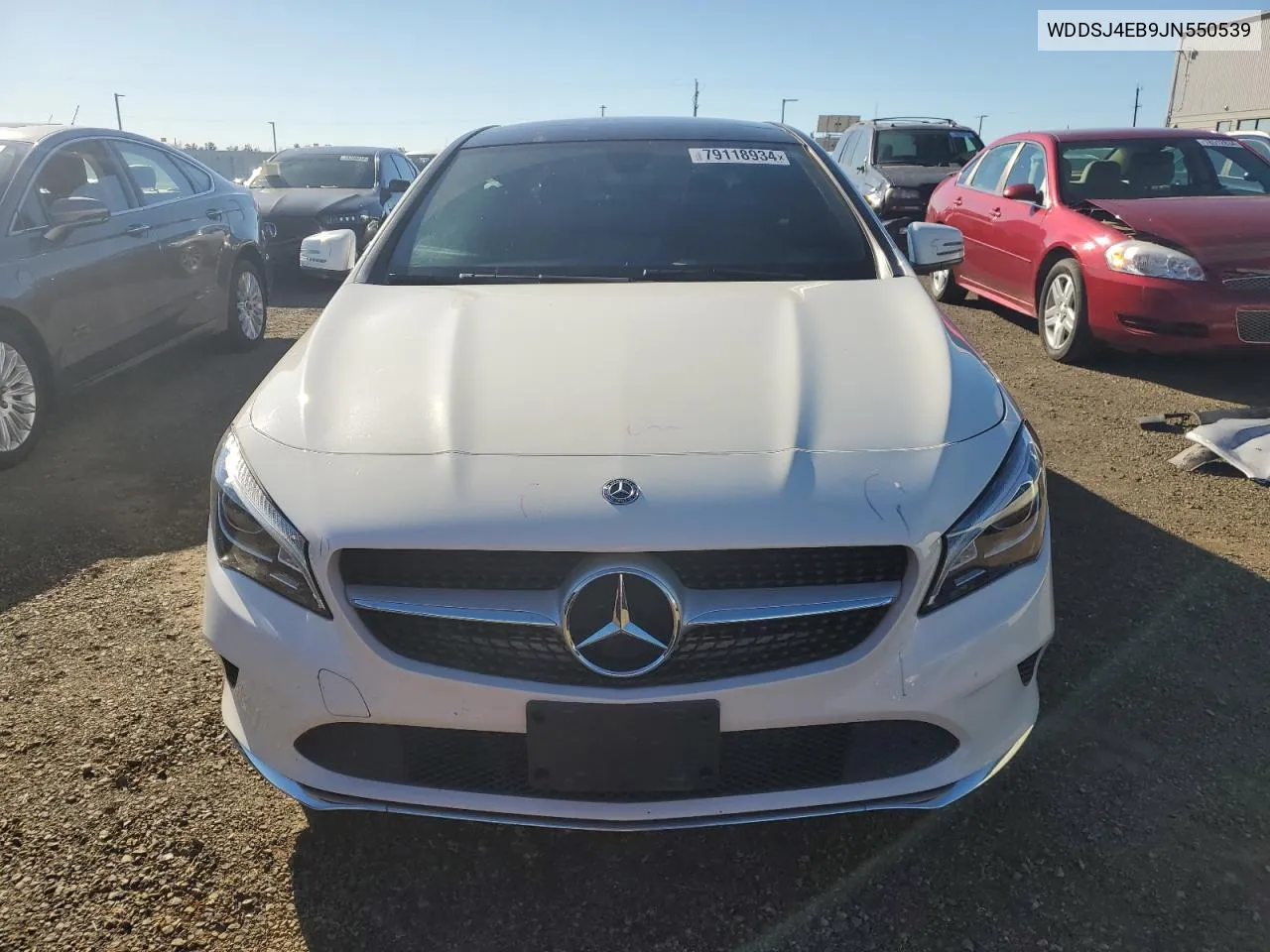 2018 Mercedes-Benz Cla 250 VIN: WDDSJ4EB9JN550539 Lot: 79118934