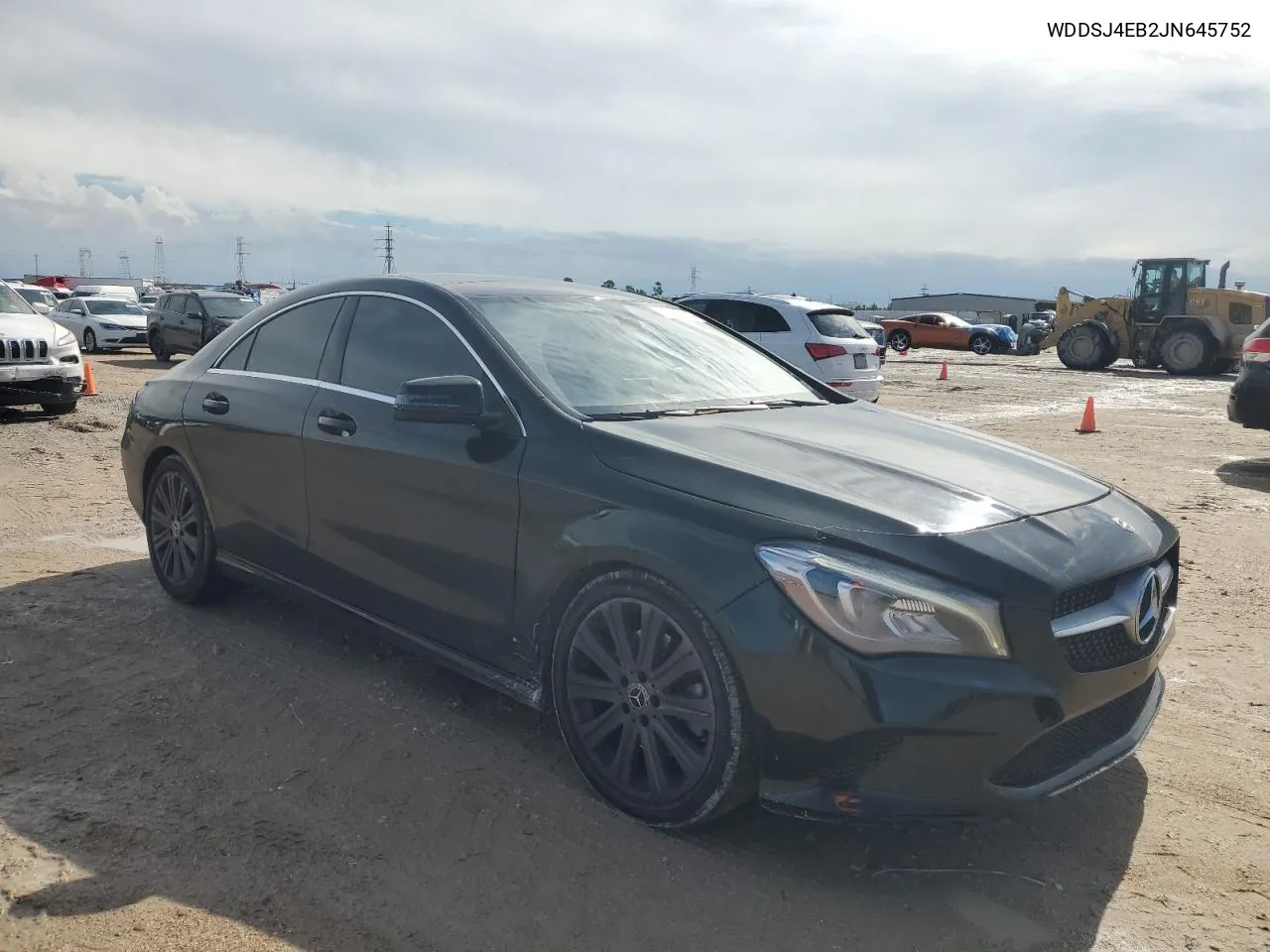 2018 Mercedes-Benz Cla 250 VIN: WDDSJ4EB2JN645752 Lot: 79671214