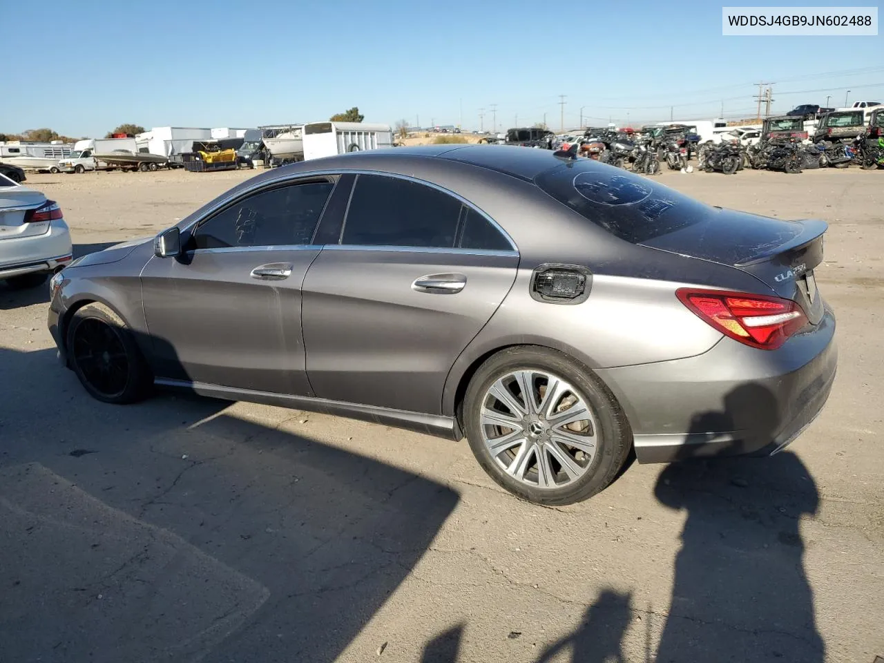 2018 Mercedes-Benz Cla 250 4Matic VIN: WDDSJ4GB9JN602488 Lot: 79718314