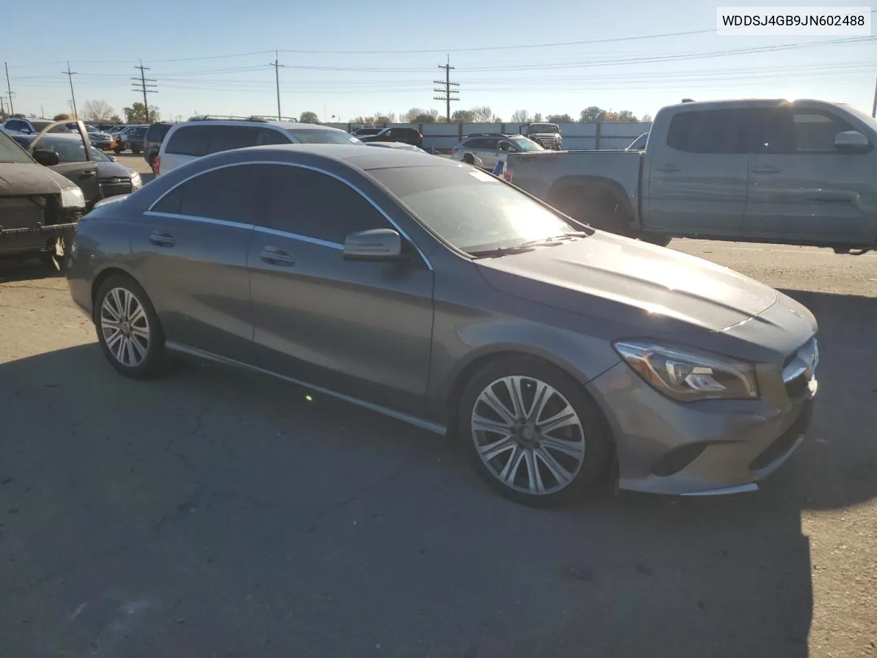 2018 Mercedes-Benz Cla 250 4Matic VIN: WDDSJ4GB9JN602488 Lot: 79718314