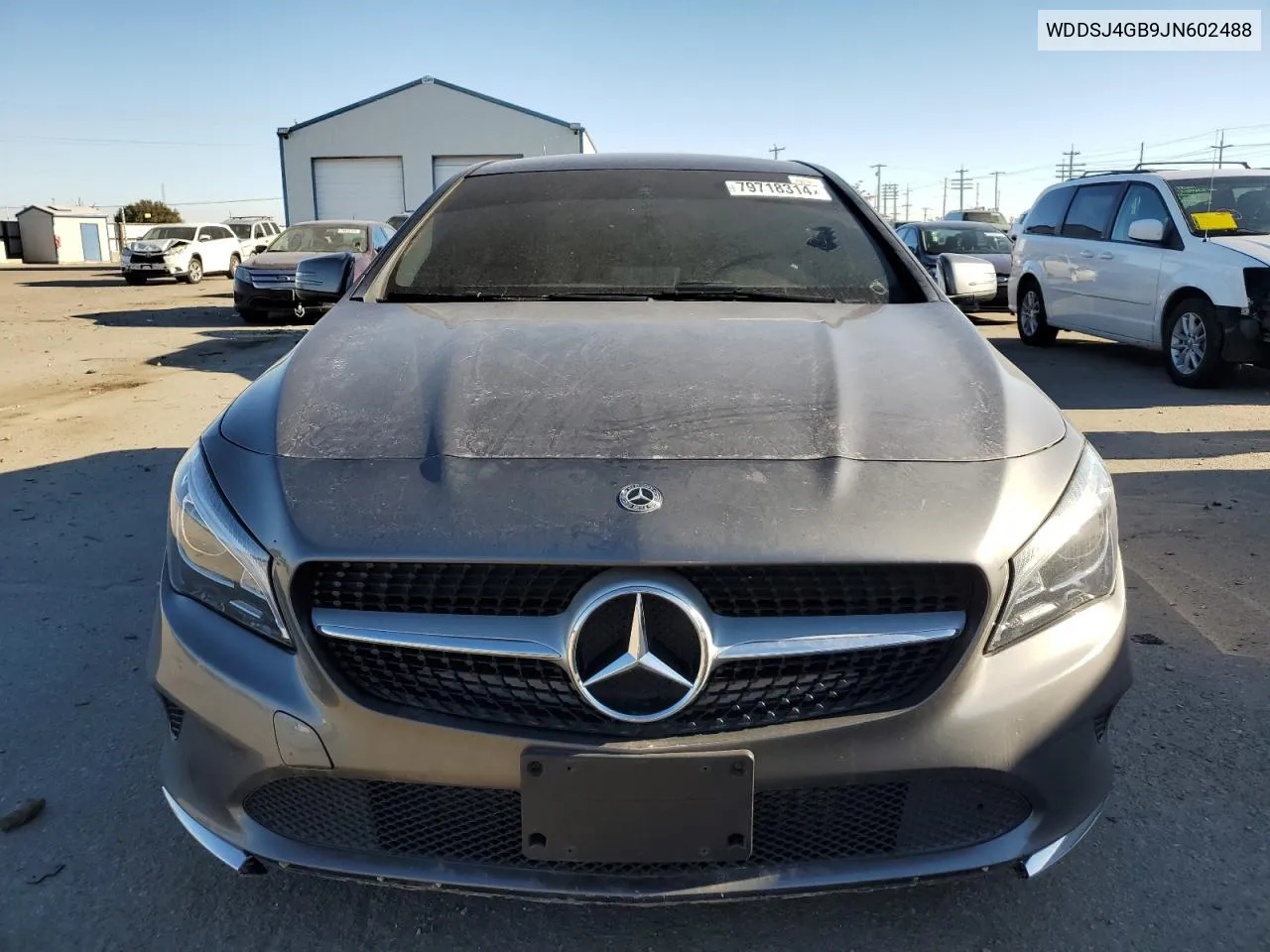 2018 Mercedes-Benz Cla 250 4Matic VIN: WDDSJ4GB9JN602488 Lot: 79718314