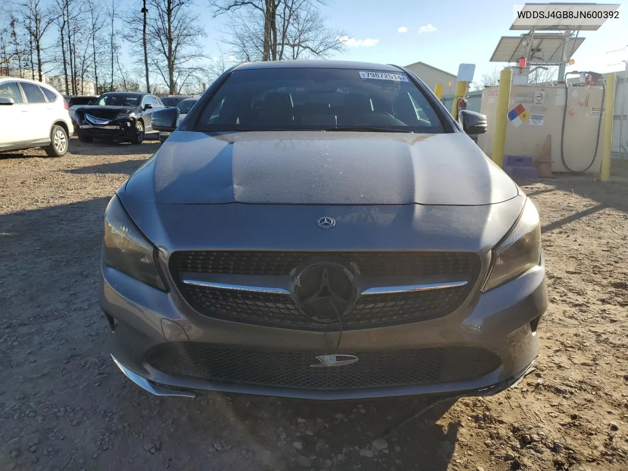 2018 Mercedes-Benz Cla 250 4Matic VIN: WDDSJ4GB8JN600392 Lot: 79872514