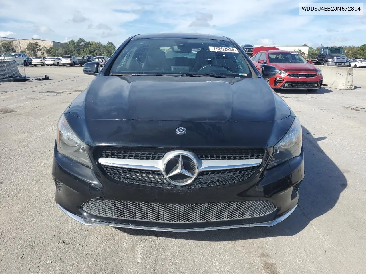 2018 Mercedes-Benz Cla 250 VIN: WDDSJ4EB2JN572804 Lot: 79892084