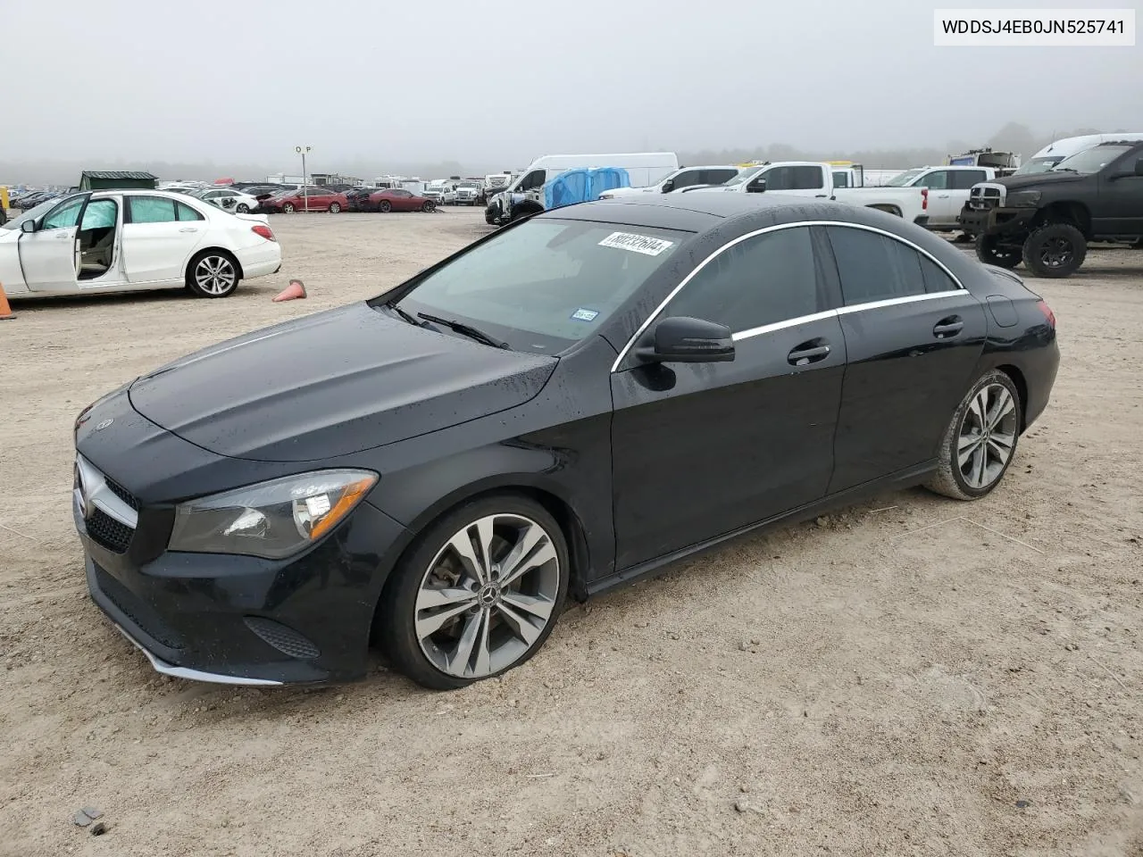 2018 Mercedes-Benz Cla 250 VIN: WDDSJ4EB0JN525741 Lot: 80232604