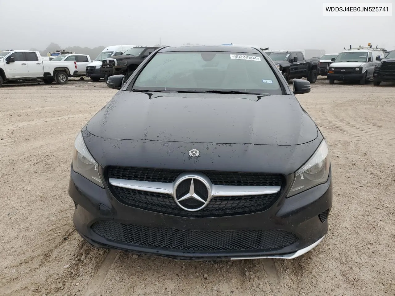 2018 Mercedes-Benz Cla 250 VIN: WDDSJ4EB0JN525741 Lot: 80232604