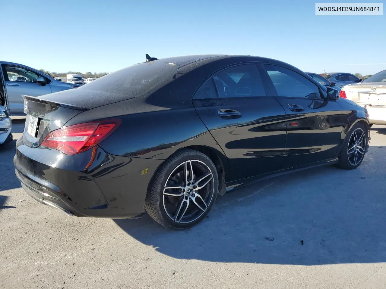 2018 Mercedes-Benz Cla 250 VIN: WDDSJ4EB9JN684841 Lot: 80293214