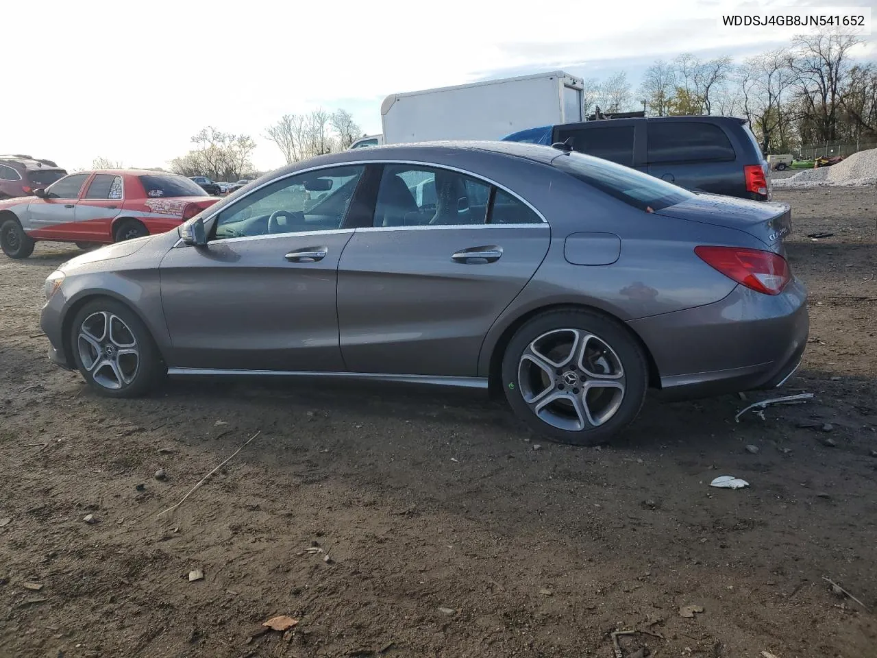 2018 Mercedes-Benz Cla 250 4Matic VIN: WDDSJ4GB8JN541652 Lot: 80424614