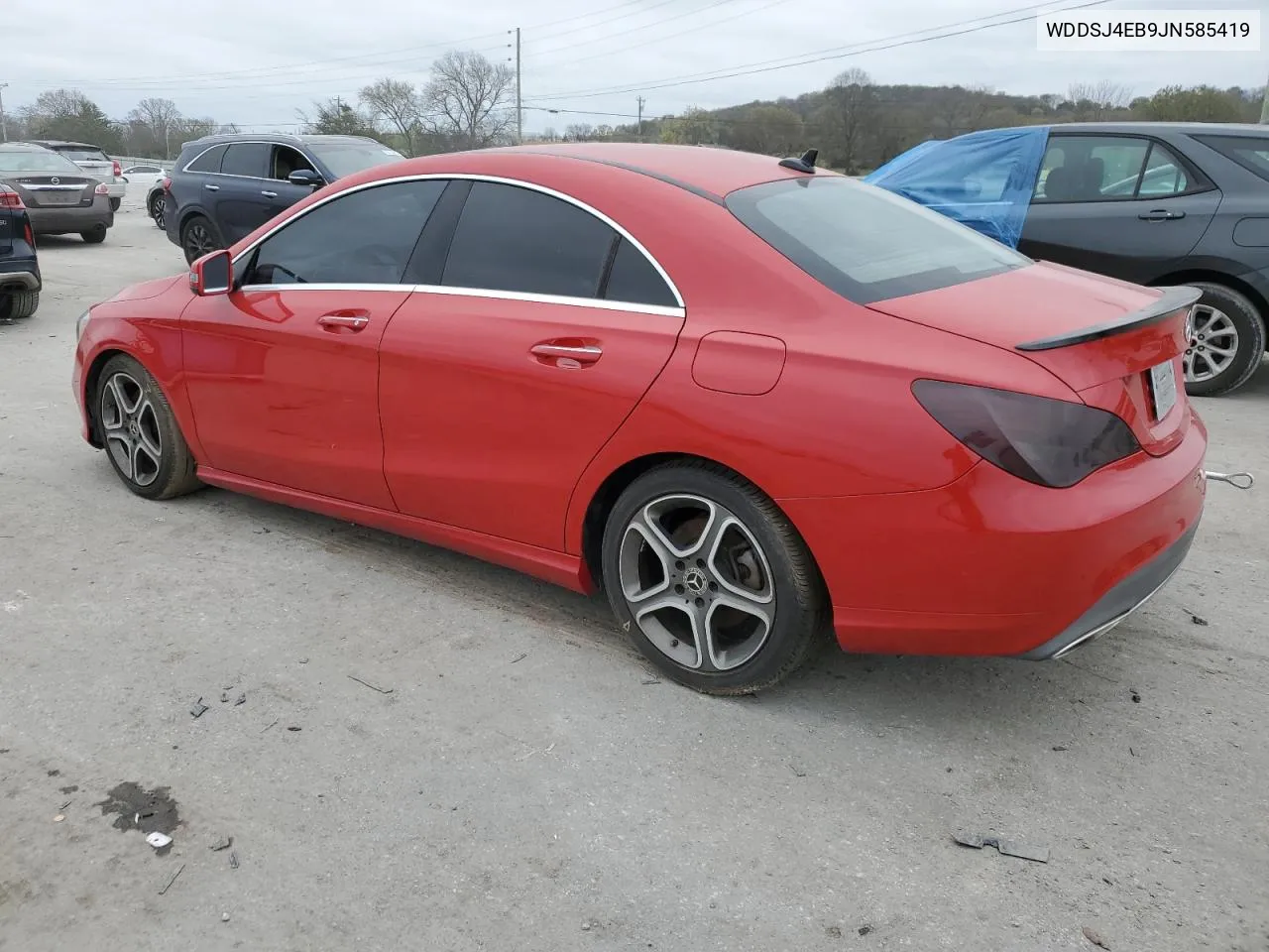 2018 Mercedes-Benz Cla 250 VIN: WDDSJ4EB9JN585419 Lot: 81047574