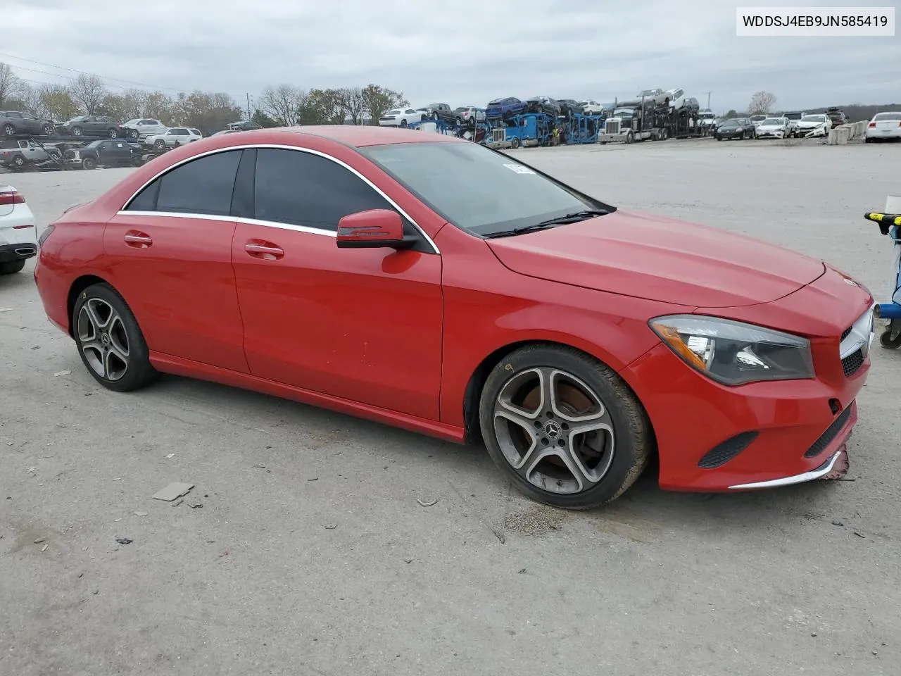 2018 Mercedes-Benz Cla 250 VIN: WDDSJ4EB9JN585419 Lot: 81047574