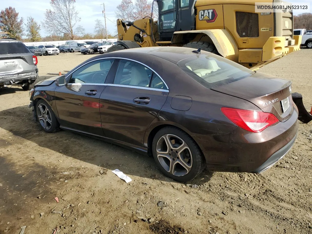 2018 Mercedes-Benz Cla 250 4Matic VIN: WDDSJ4GB1JN523123 Lot: 81049614