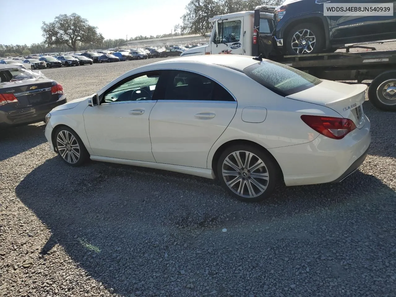 2018 Mercedes-Benz Cla 250 VIN: WDDSJ4EB8JN540939 Lot: 81331814