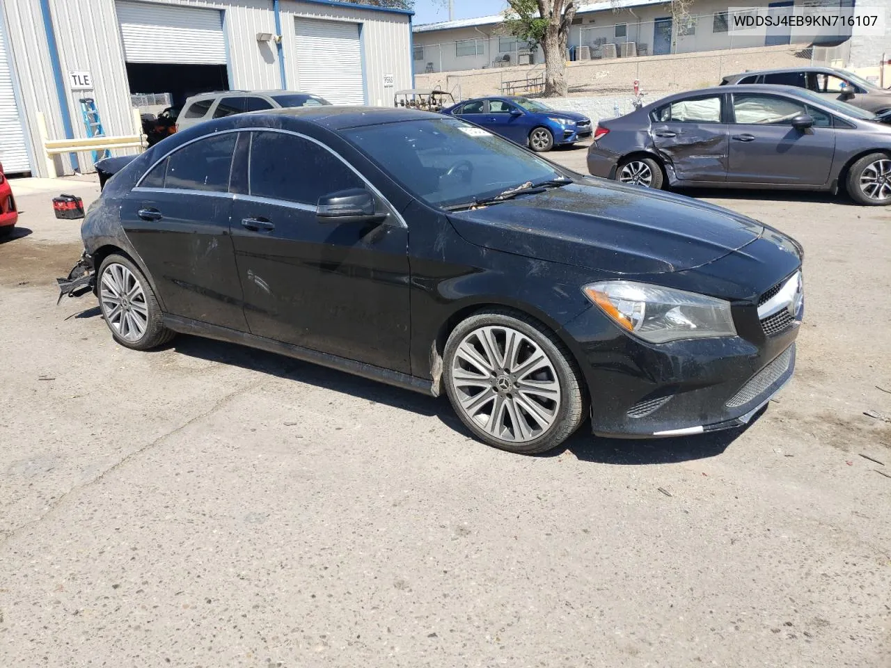 2019 Mercedes-Benz Cla 250 VIN: WDDSJ4EB9KN716107 Lot: 51640404