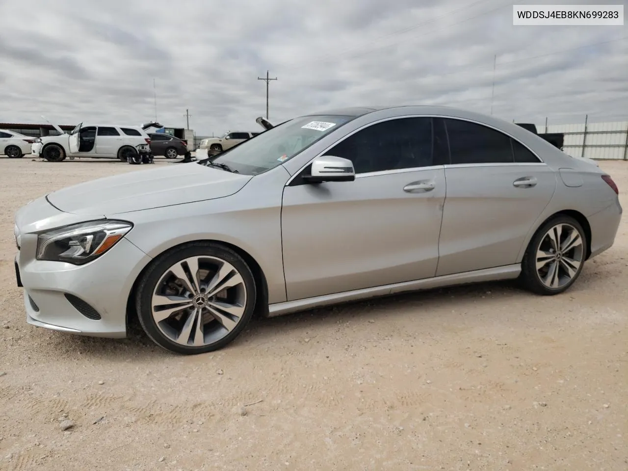 2019 Mercedes-Benz Cla 250 VIN: WDDSJ4EB8KN699283 Lot: 57262944