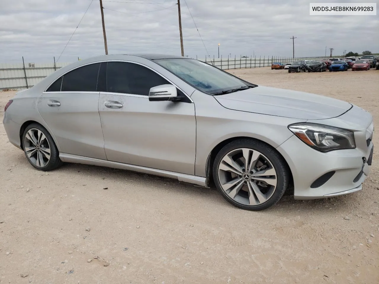 2019 Mercedes-Benz Cla 250 VIN: WDDSJ4EB8KN699283 Lot: 57262944