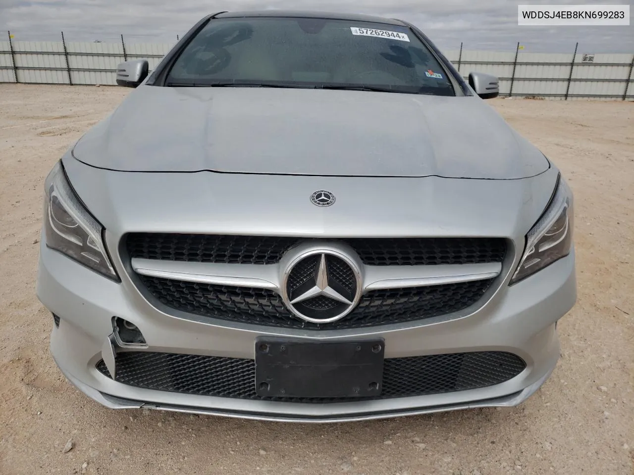 2019 Mercedes-Benz Cla 250 VIN: WDDSJ4EB8KN699283 Lot: 57262944