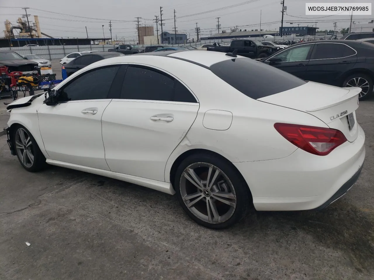 2019 Mercedes-Benz Cla 250 VIN: WDDSJ4EB7KN769985 Lot: 59109114