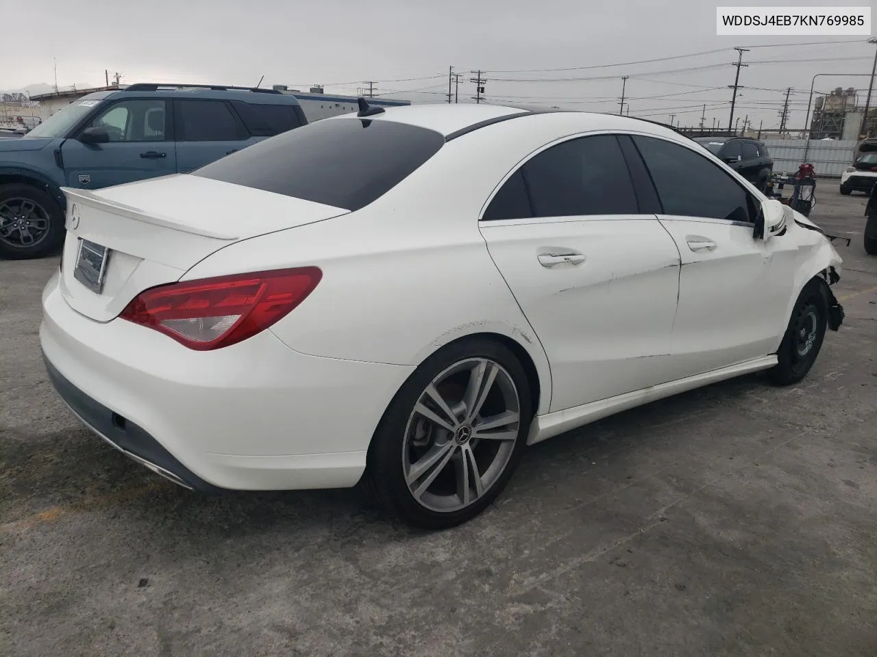 2019 Mercedes-Benz Cla 250 VIN: WDDSJ4EB7KN769985 Lot: 59109114