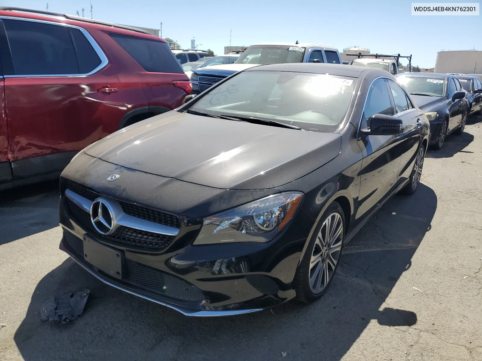 2019 Mercedes-Benz Cla 250 VIN: WDDSJ4EB4KN762301 Lot: 64064514