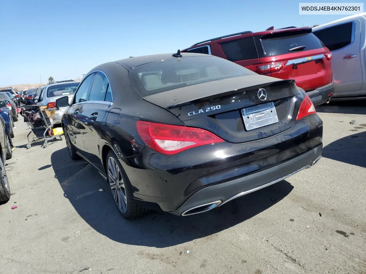 2019 Mercedes-Benz Cla 250 VIN: WDDSJ4EB4KN762301 Lot: 64064514