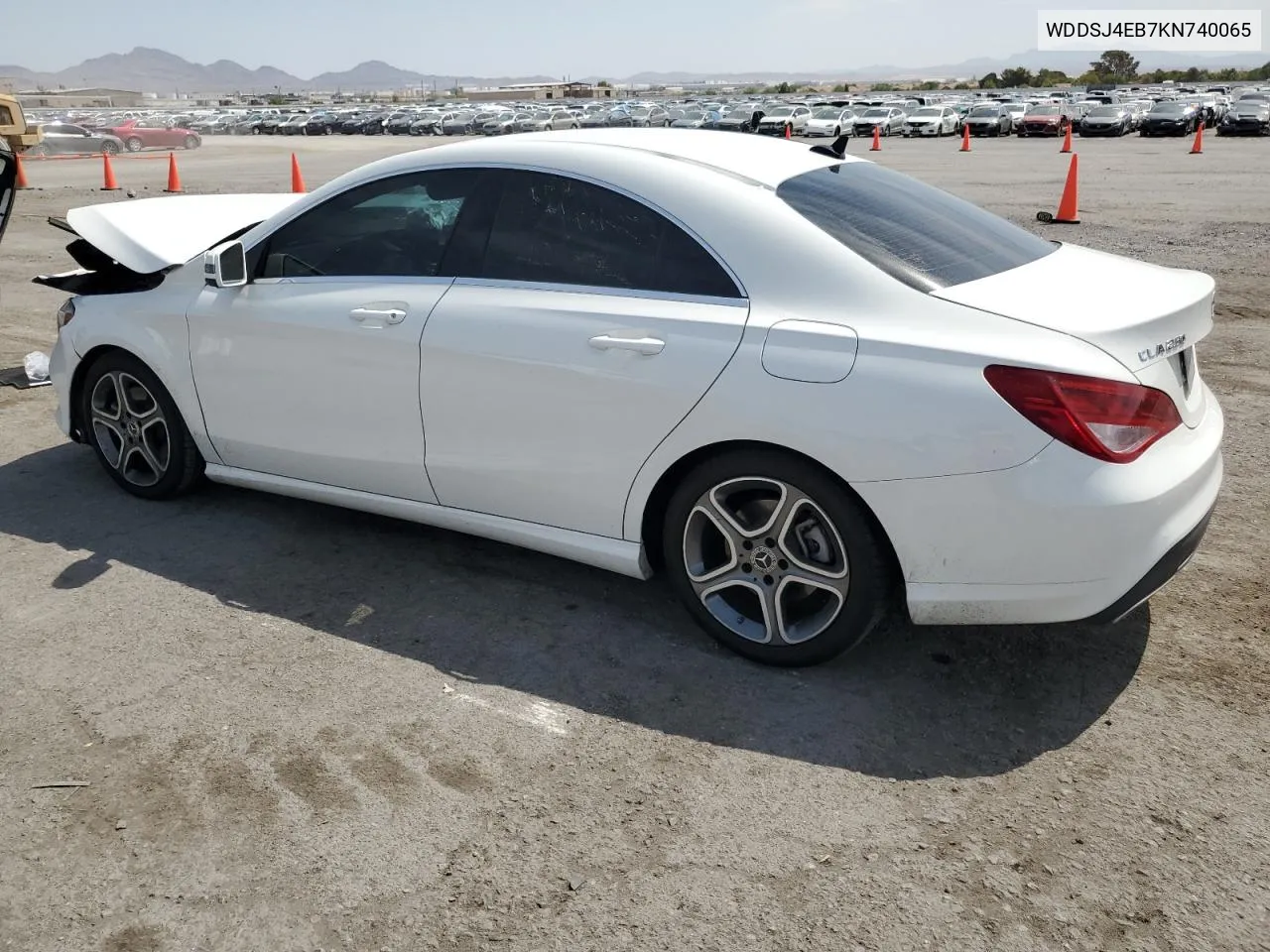 2019 Mercedes-Benz Cla 250 VIN: WDDSJ4EB7KN740065 Lot: 64908004