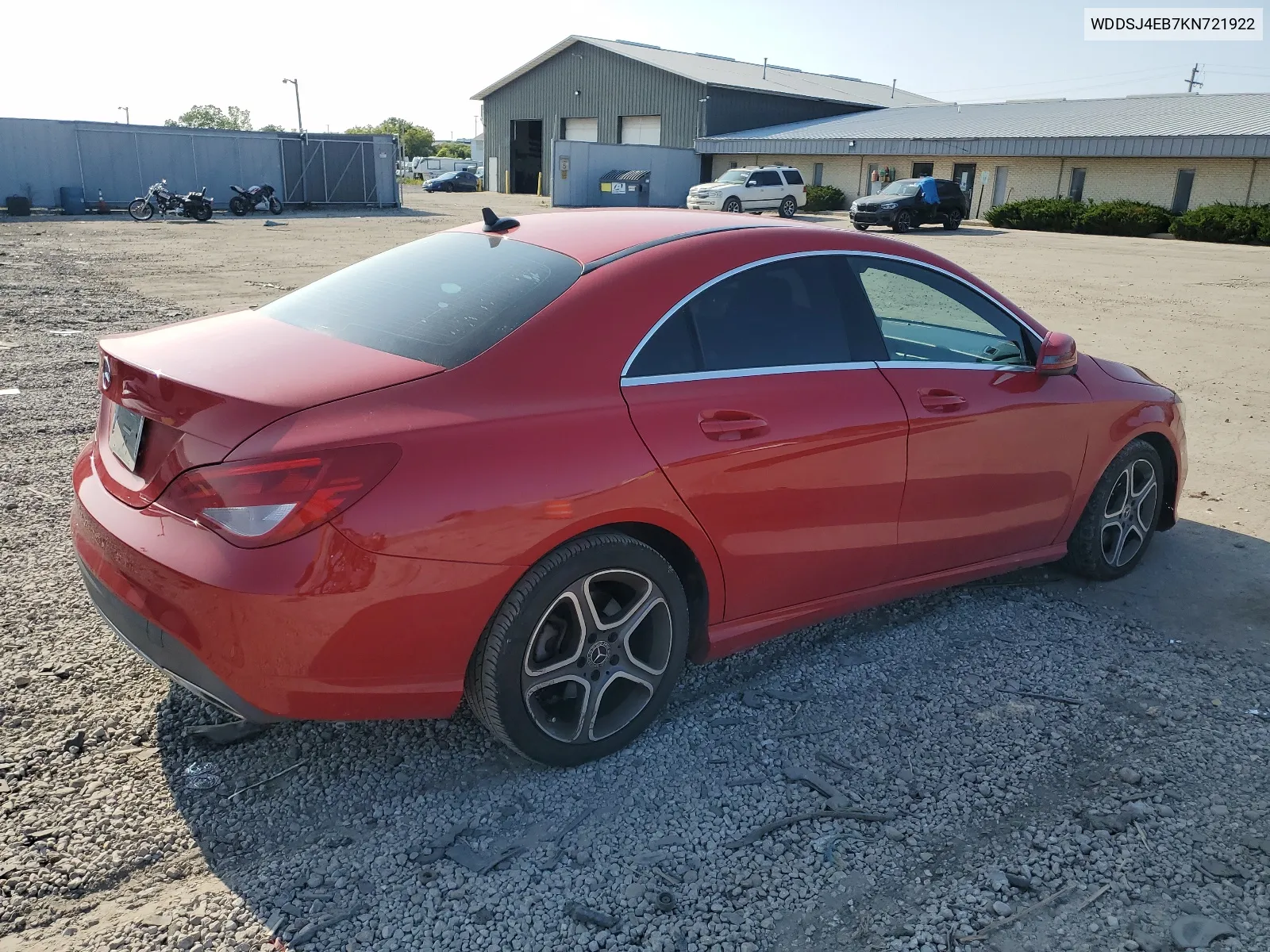 2019 Mercedes-Benz Cla 250 VIN: WDDSJ4EB7KN721922 Lot: 64978334