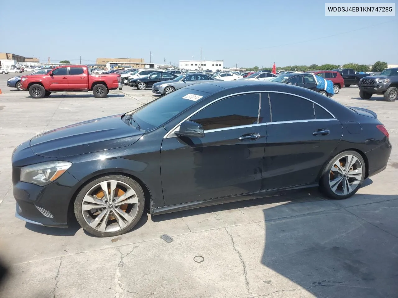 2019 Mercedes-Benz Cla 250 VIN: WDDSJ4EB1KN747285 Lot: 65130114