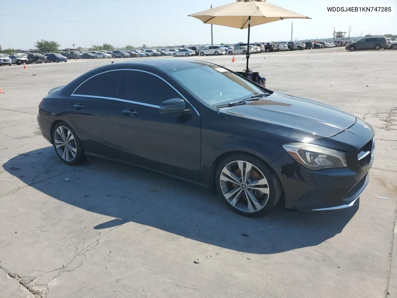 2019 Mercedes-Benz Cla 250 VIN: WDDSJ4EB1KN747285 Lot: 65130114