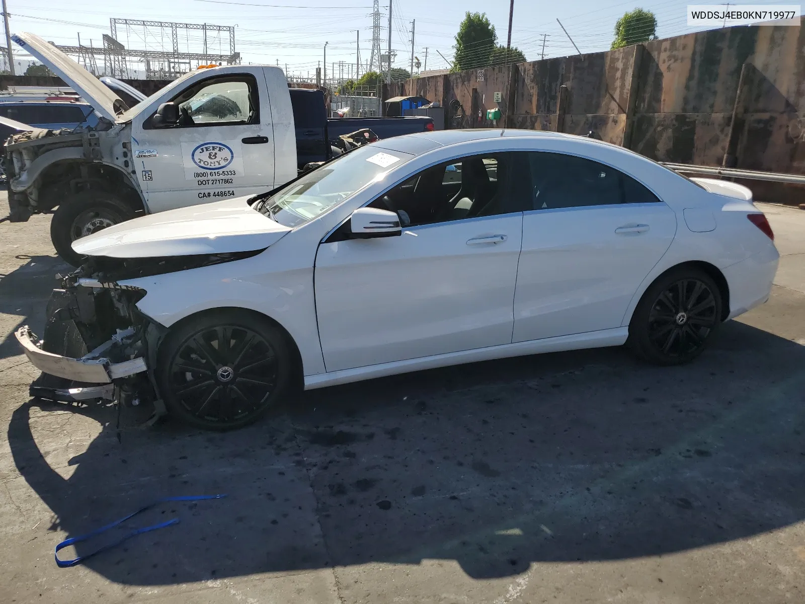 2019 Mercedes-Benz Cla 250 VIN: WDDSJ4EB0KN719977 Lot: 67198084