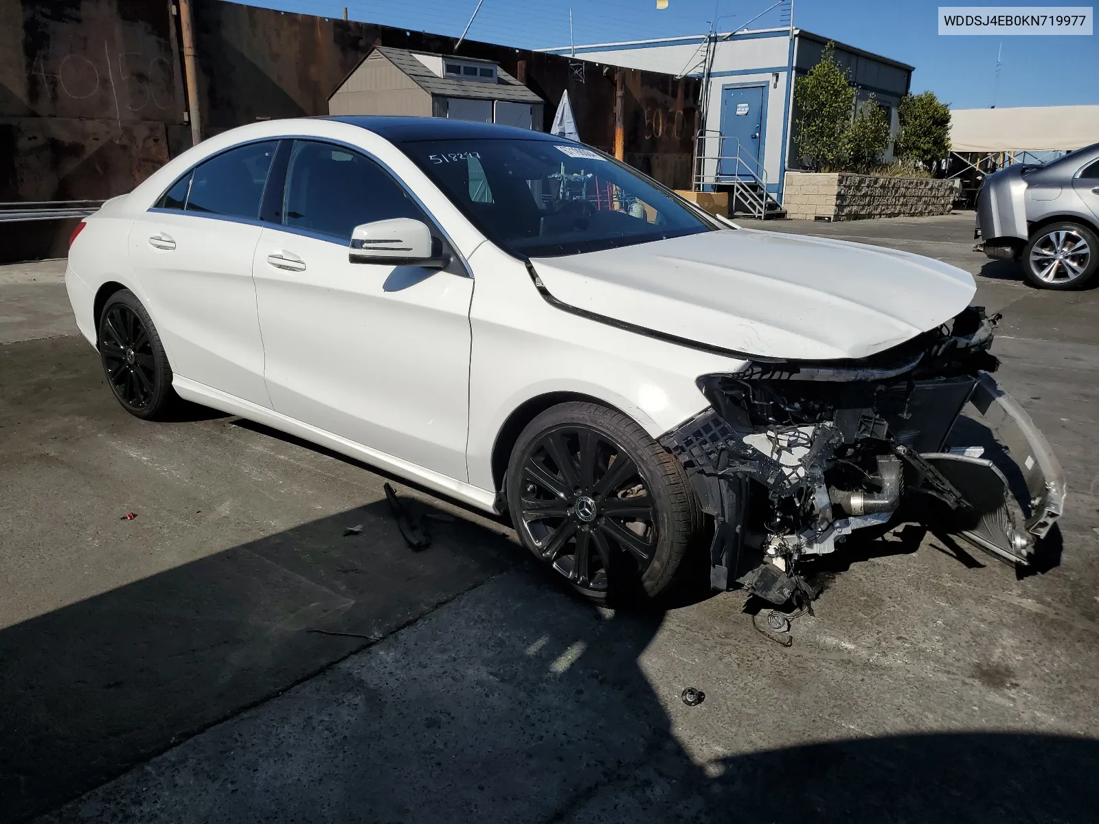 2019 Mercedes-Benz Cla 250 VIN: WDDSJ4EB0KN719977 Lot: 67198084