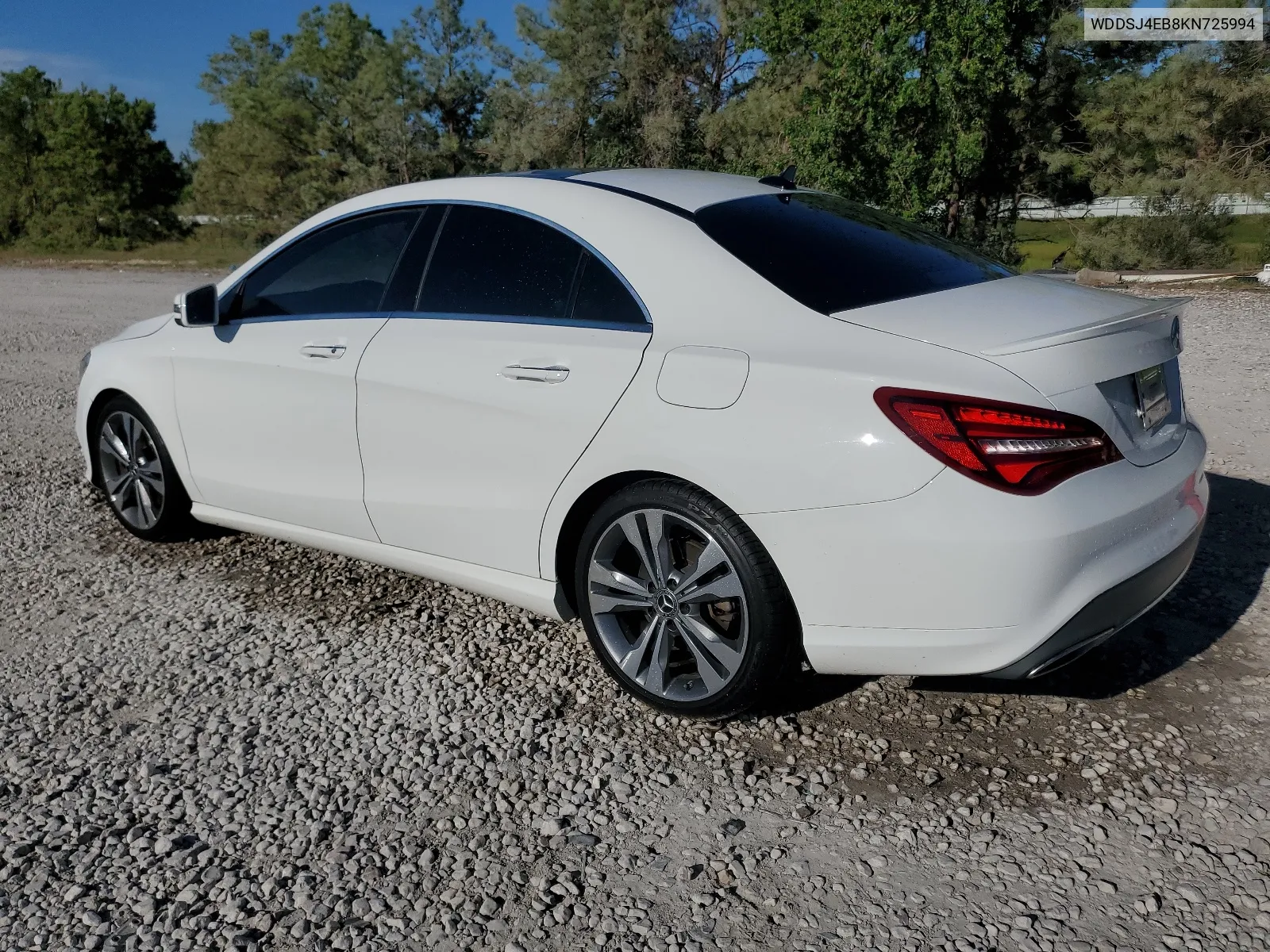 2019 Mercedes-Benz Cla 250 VIN: WDDSJ4EB8KN725994 Lot: 67274584