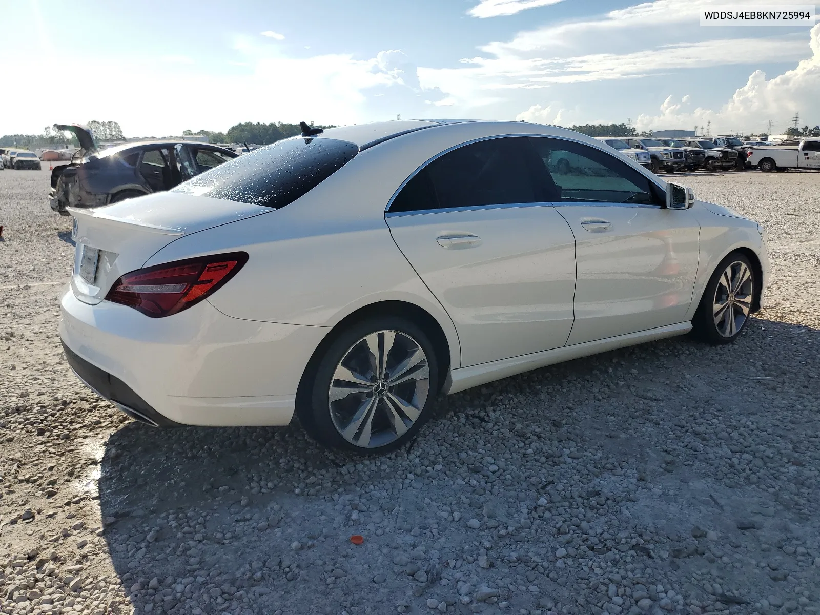 2019 Mercedes-Benz Cla 250 VIN: WDDSJ4EB8KN725994 Lot: 67274584