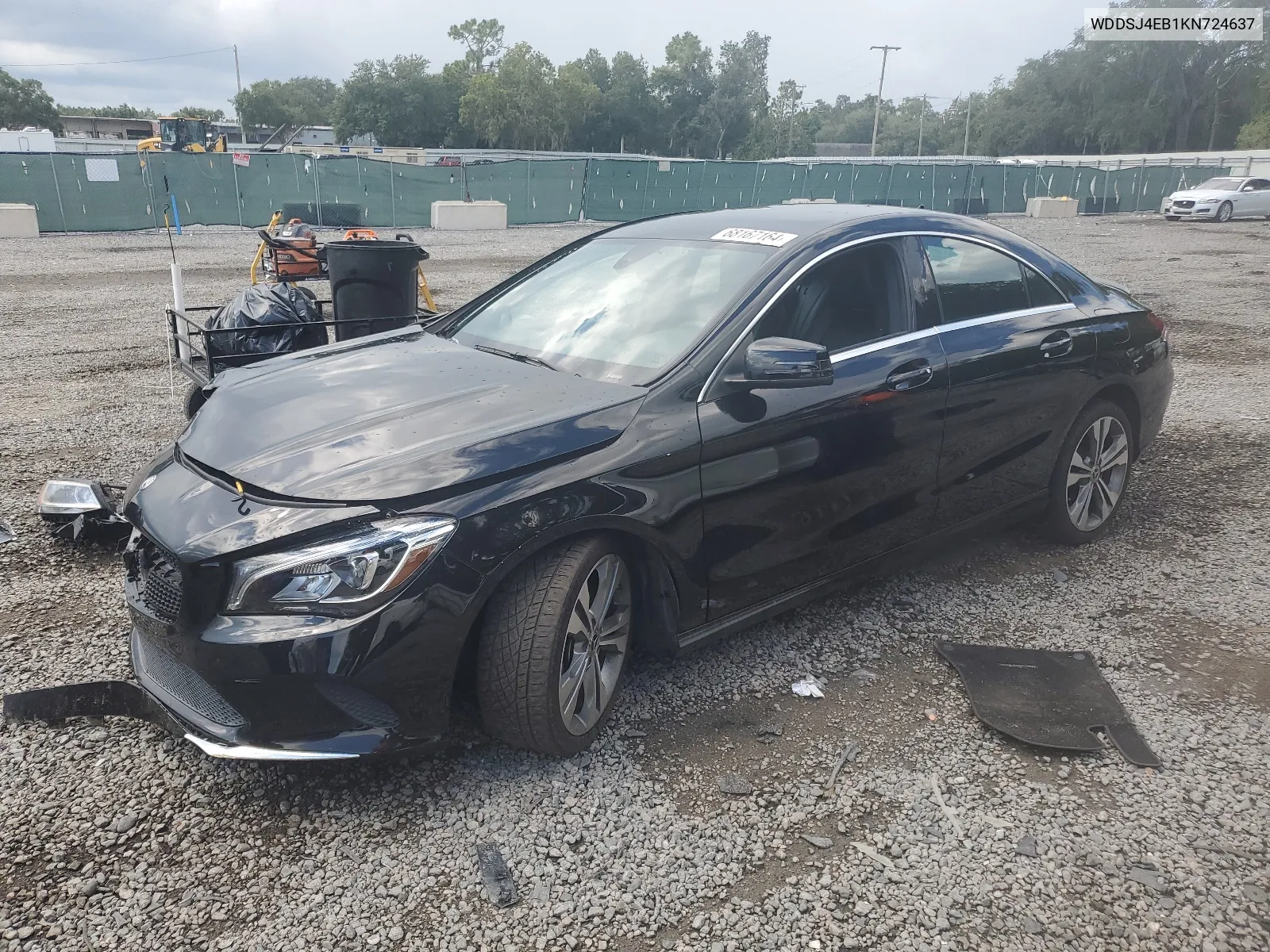 2019 Mercedes-Benz Cla 250 VIN: WDDSJ4EB1KN724637 Lot: 68167164