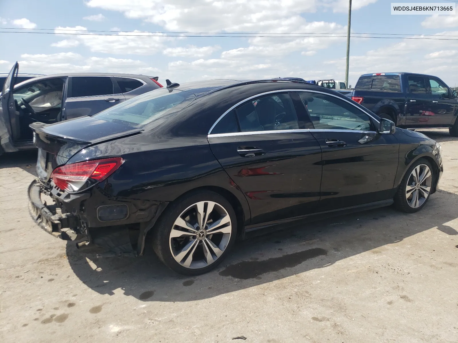 2019 Mercedes-Benz Cla 250 VIN: WDDSJ4EB6KN713665 Lot: 68232934