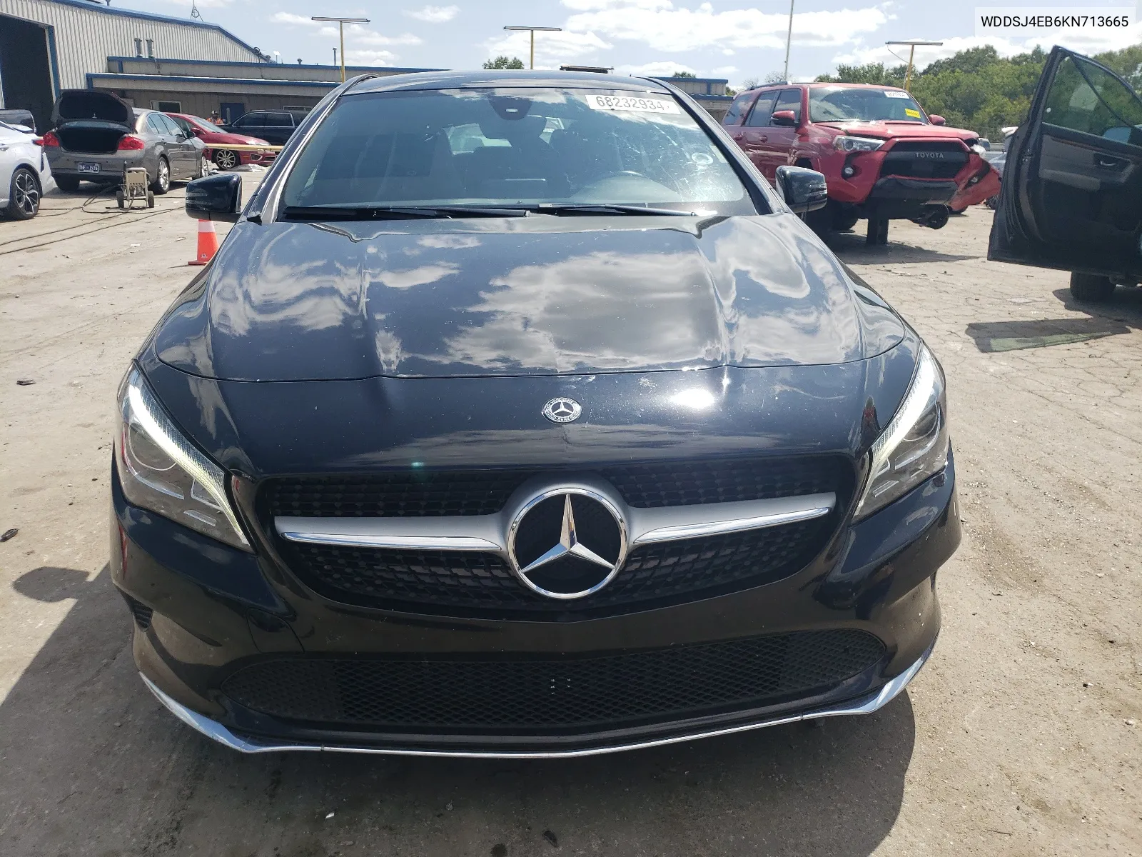 2019 Mercedes-Benz Cla 250 VIN: WDDSJ4EB6KN713665 Lot: 68232934