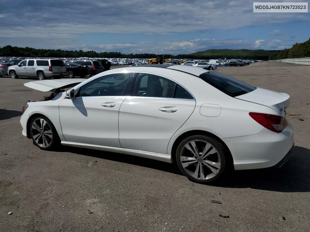 2019 Mercedes-Benz Cla 250 4Matic VIN: WDDSJ4GB7KN723523 Lot: 68363814