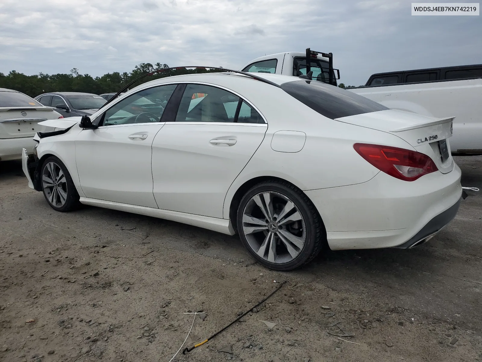 2019 Mercedes-Benz Cla 250 VIN: WDDSJ4EB7KN742219 Lot: 68544964