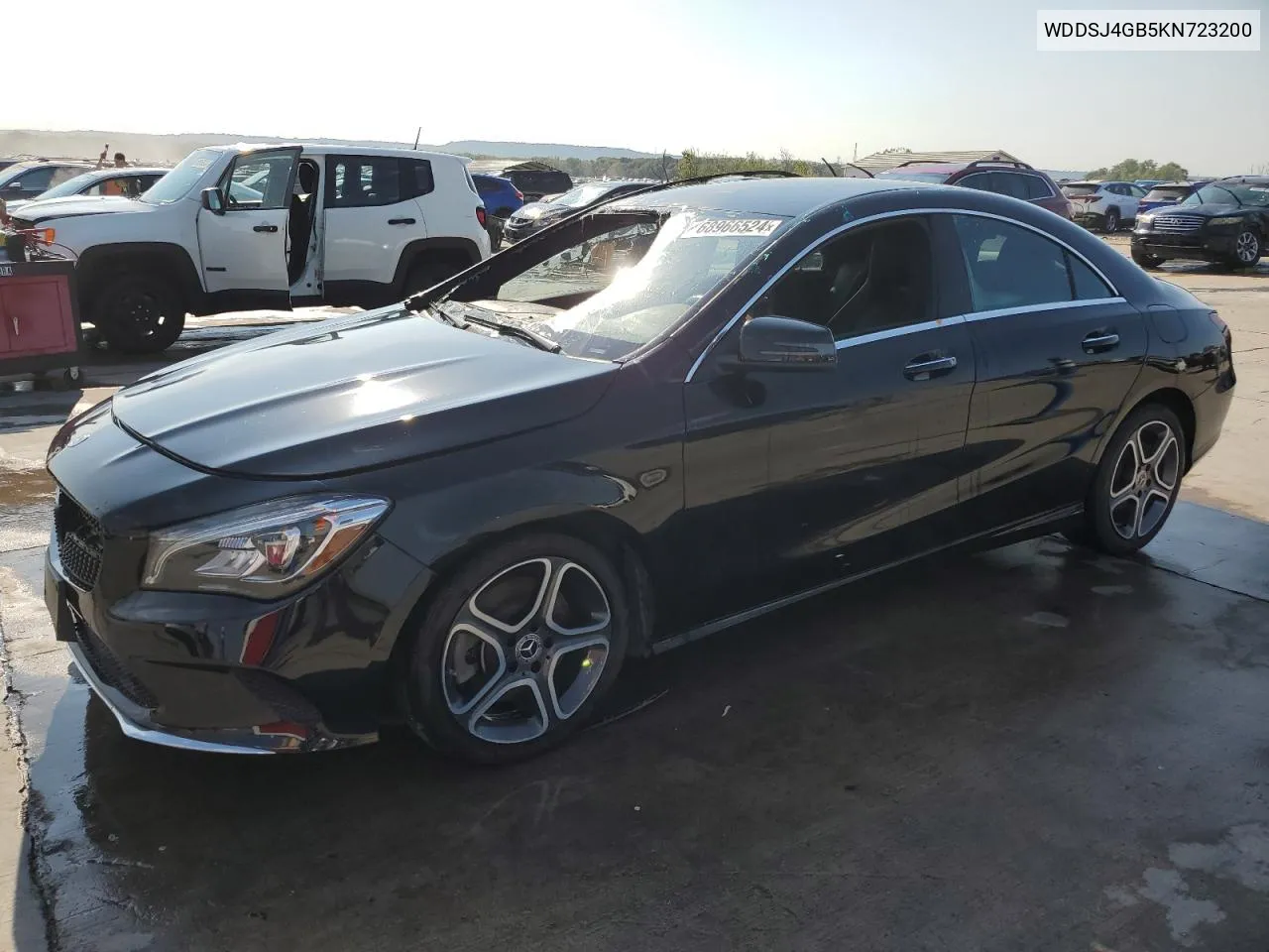 2019 Mercedes-Benz Cla 250 4Matic VIN: WDDSJ4GB5KN723200 Lot: 68966524