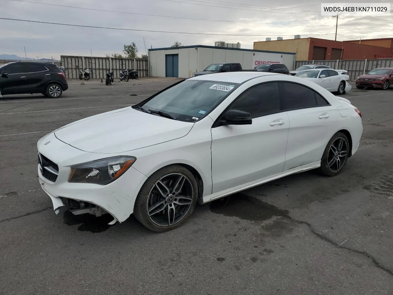 2019 Mercedes-Benz Cla 250 VIN: WDDSJ4EB1KN711029 Lot: 69203654