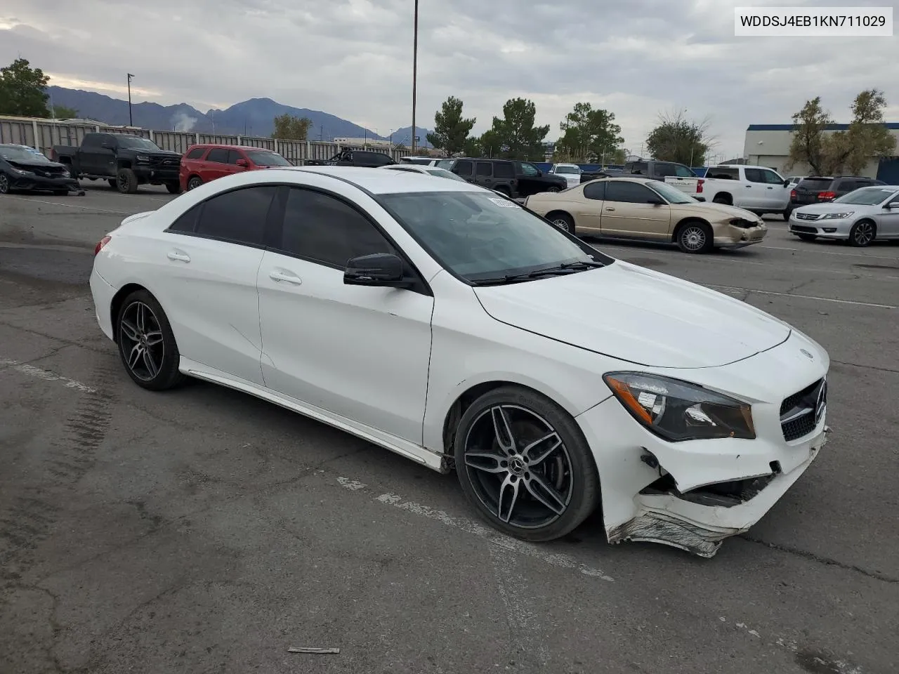 2019 Mercedes-Benz Cla 250 VIN: WDDSJ4EB1KN711029 Lot: 69203654