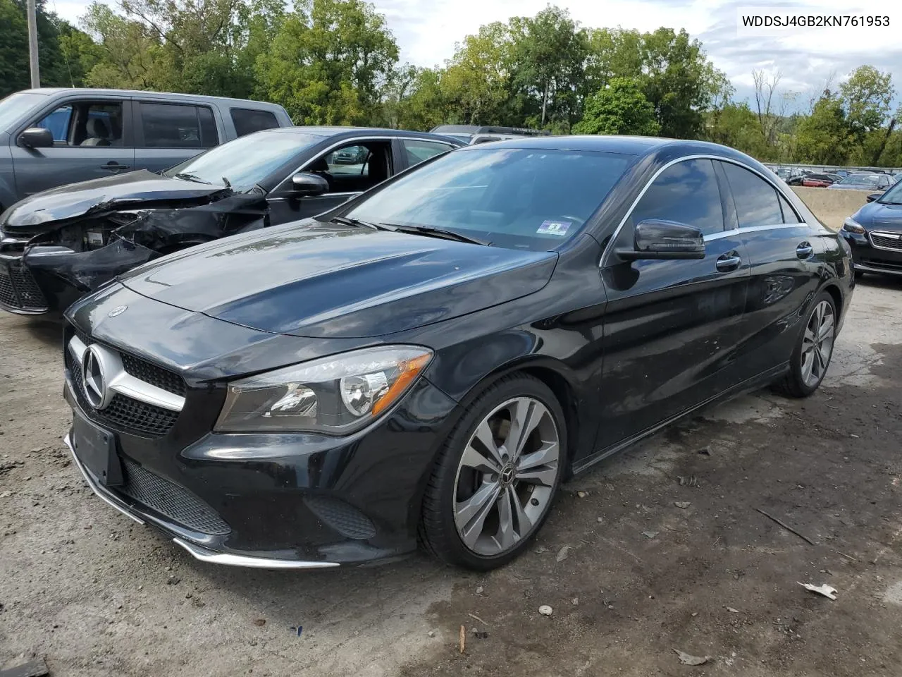 2019 Mercedes-Benz Cla 250 4Matic VIN: WDDSJ4GB2KN761953 Lot: 70384734