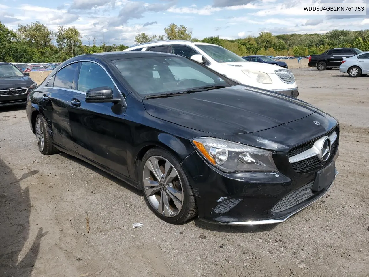 2019 Mercedes-Benz Cla 250 4Matic VIN: WDDSJ4GB2KN761953 Lot: 70384734