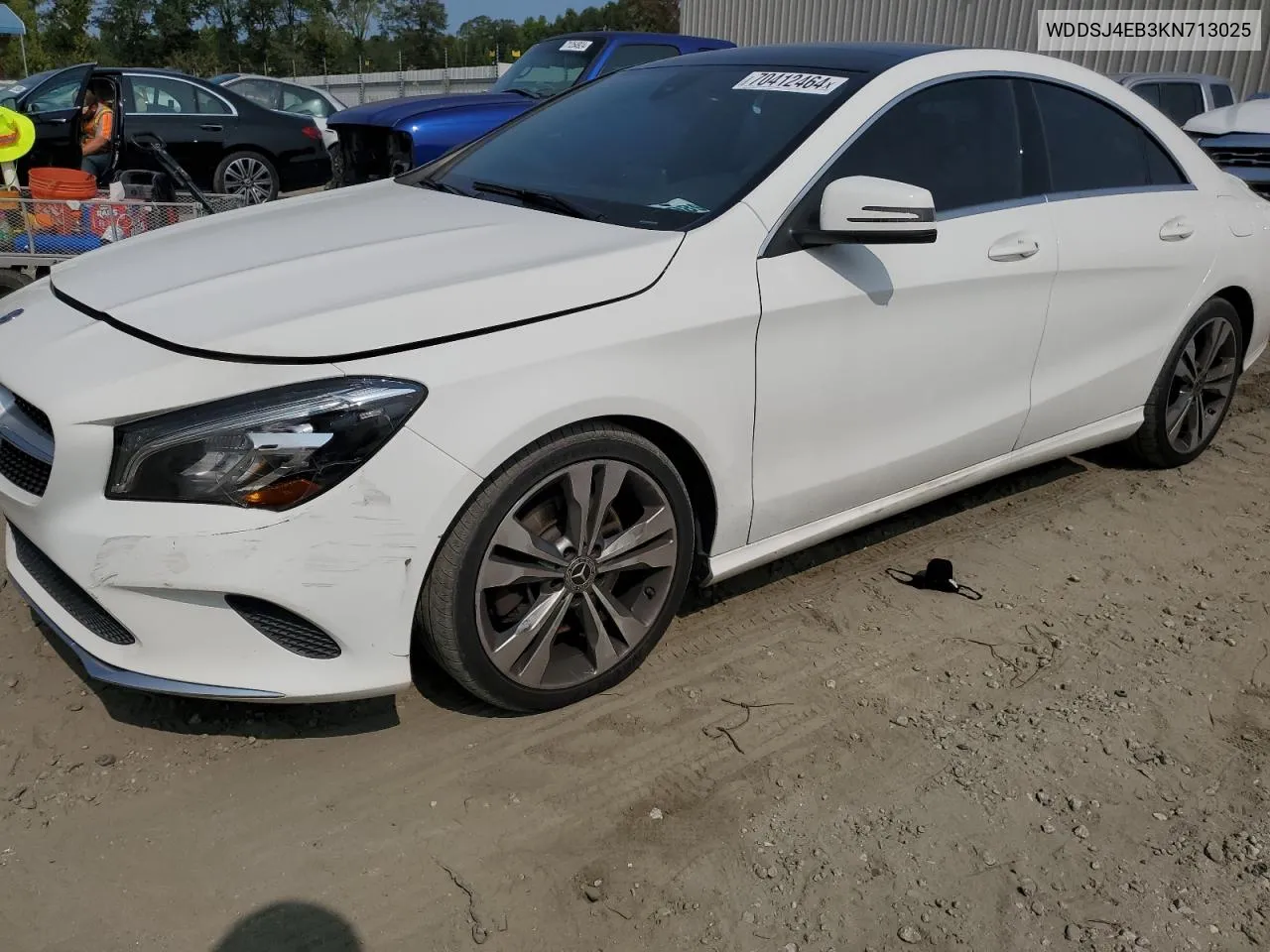 2019 Mercedes-Benz Cla 250 VIN: WDDSJ4EB3KN713025 Lot: 70412464